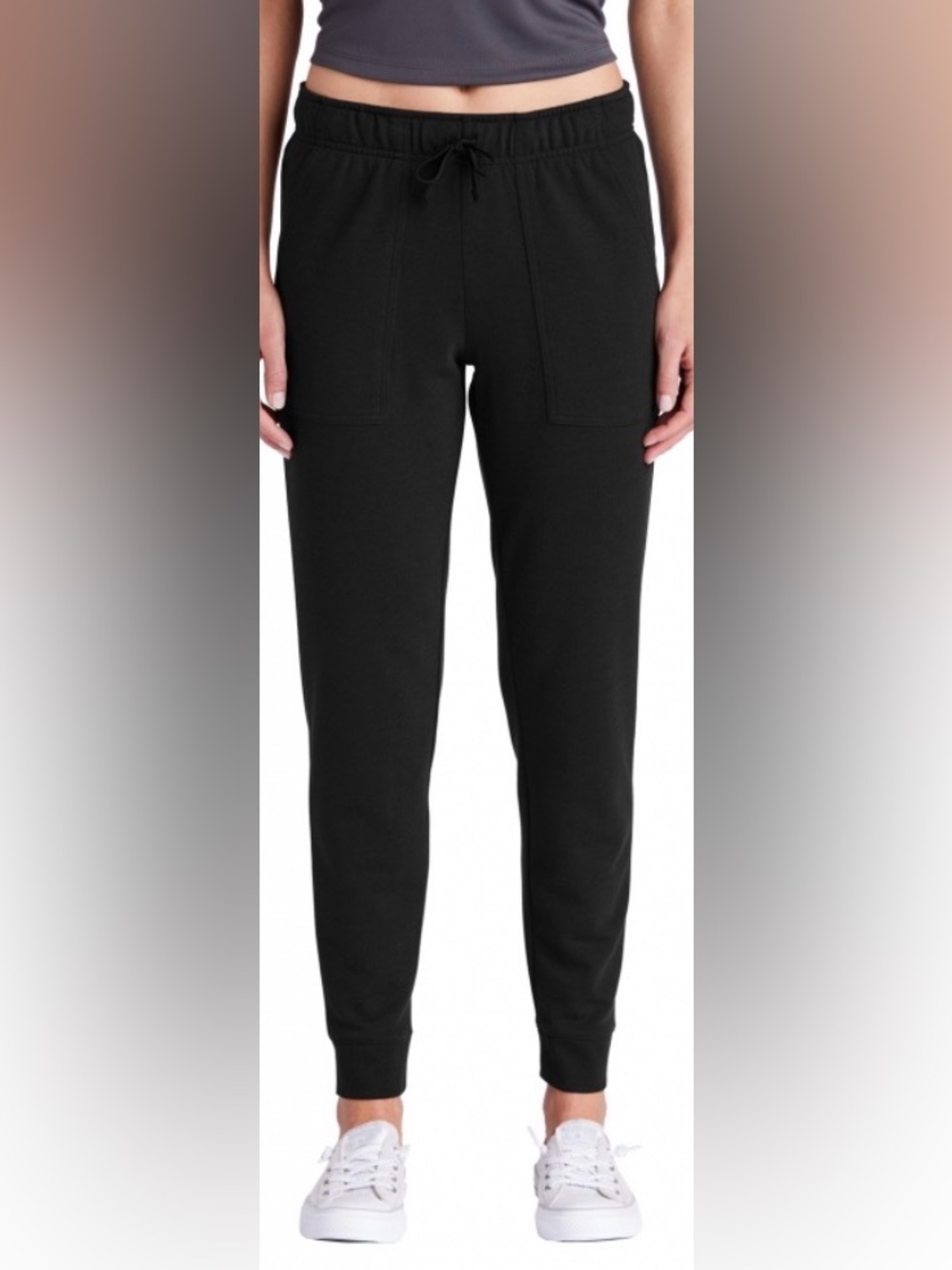 Sport-tek ladies joggers in black size small NWOT